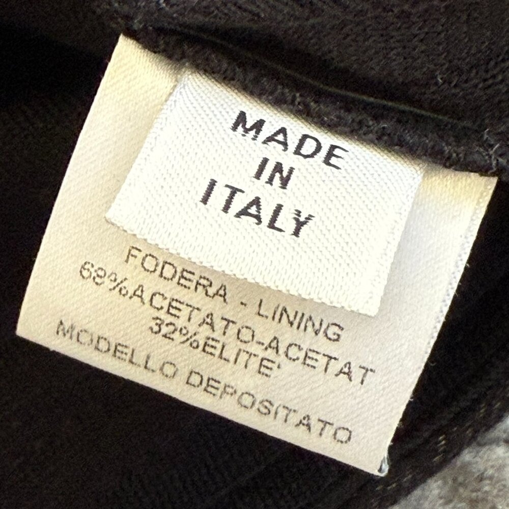 - Guy Rover 100% Virgin Wool Shift Dress in Black Fall Winter Italy 44 or US MED - Picture 8 of 13